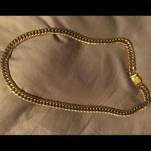 Gold Gods Cuban Link Chain and Bracelet